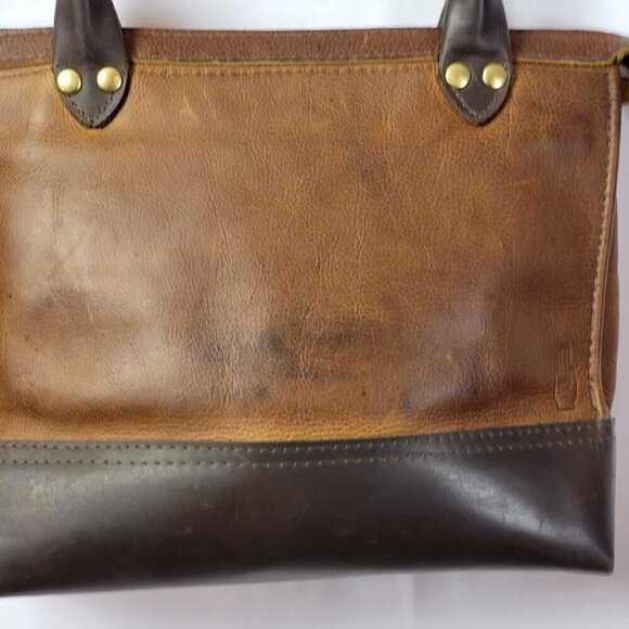 Open Hand Leather Goods Handmade Leather Tote - Gorgeous - Made to Last Lifetime - Picture 4 of 11
